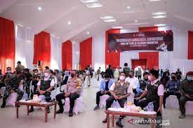 Polda Riau Salurkan 9.000 Dosis Vaksin Pada Vaksinasi Merdeka Serentak